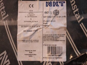 Prodám kabely CYKY a CYSY - 3