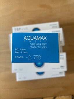 Denní kontaktní čočky TopVue Aquamax 180 ks - 3