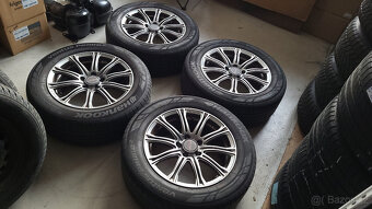 Krásná letní ALU kola 17" 5x114,3 Tucson, Sportage - 3