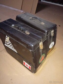 Yamaha XJ 550, nosič kufrů a kufry - 3