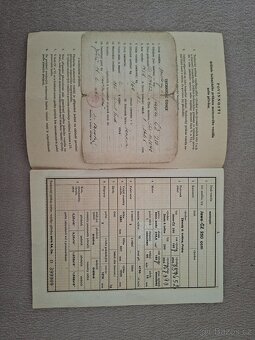 Technický průkaz Jawa ČZ 250 / 353 malý + velký - 3