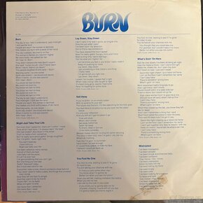 Deep Purple - Burn. LP - 3