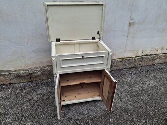 Starožitné lavabo skřínka po celkové renovaci - 3