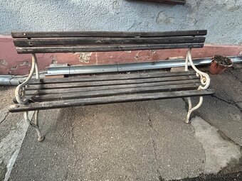Zahradní lavička - 3