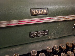 Psací stroj Halda - 3