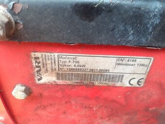 Mulčovač F70 se sulkou - 3