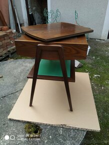 RETRO OTOČNÝ STOLEK. - 3