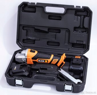 Aku. bruska 125mm +2xakumulátor 4ah - 3