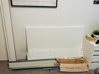 Postel Ikea MALM 140x200 + Rošty - 3