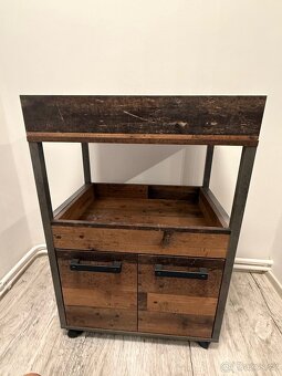 Komoda/bar na kolečkách - 3