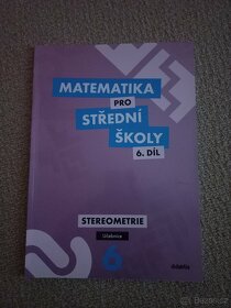 Učebnice Matematika pro SŠ - 3