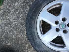 ALU Škoda Octavia 195/65 R15 zimní kola - 3
