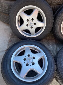 Alu kola 5x112 včetně zimních pneu 195/65R15 - 3