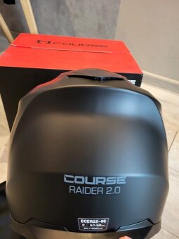 Integrální moto Helma Course Raider 2.0 Matt - 3