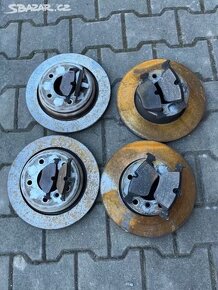 Bmw e39 296mm zánovní kotouče a destičky 95% - 3
