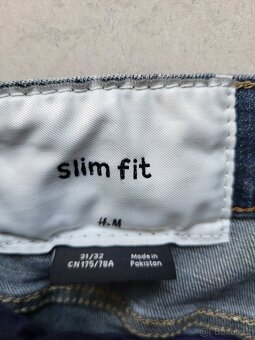 Džíny velikosti 31/32 (Slim fit), zn. H&M - 3