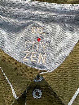 Cityzen MASSY Pánská polokošile / triko khaki - 3