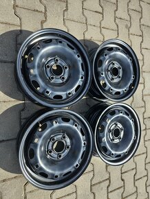 5x100 14 5J ET35,ET38 orig. VW,Škoda,Seat plechové disky - 3