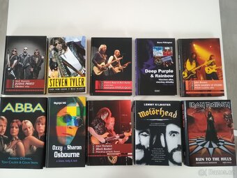29 knih (biografií) Hard & Heavy Skupin - 3