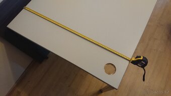2x Kancelářský stůl 160x80 šedý - 3