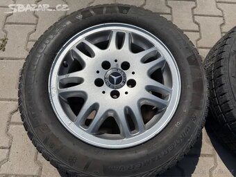 4x al kola 5x112 16 + pneu zimní 205/65 R16C - 3