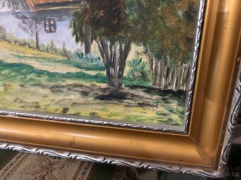 Malovaný obraz malíř Strnad - 3