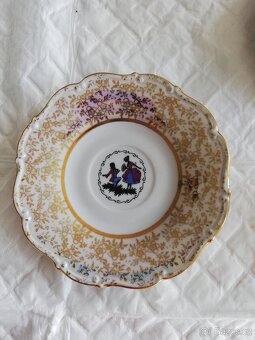 Kávový servis zdobený zlatem - 3