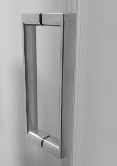 MEREO LIMA Sprchové dveře 2-křídlé, lítací, 80x190 cm, chrom - 3