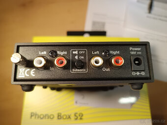 gramofonový předzesilovač Pro-Ject Phono Box S2 - 3