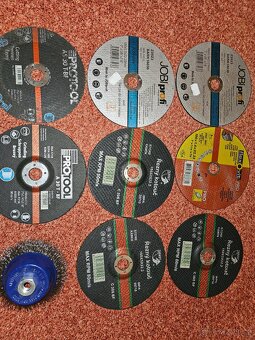 Kotouče a kartáč flexa / úhlová bruska 180mm za 199,-Kč - 3