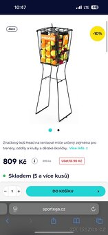 Koš na tenisové míčky HEAD – stojanový - 3