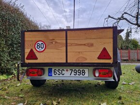 Přívěsný vozík sport jacht 13" kola - 3