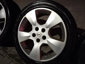 ALU Opel 5x110 R17 + pneu na dojetí - 3