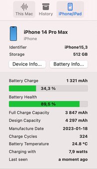 Prodám iPhone 14 Pro Max 512Gb - 3