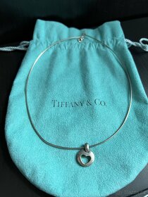 stříbrný náhrdelník Tiffany & Co. se srdíčkem - 3