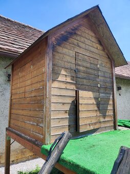 Dětský dřevěný zahradní domeček - 3