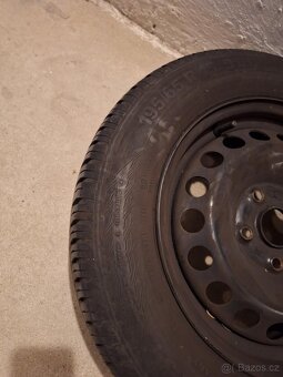 Sada kol 5×112, b vč. zim. pneu Continental 195/65 R 15 - 3