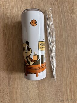 Termokelímek 590ml - panda, nový - 3