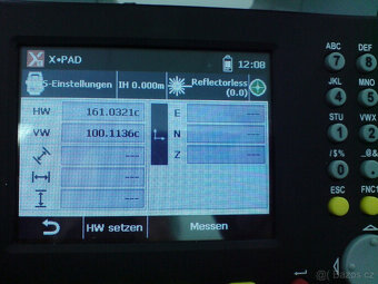 Elektronická stavební totální stanice s rozsáhlým softwarem - 3