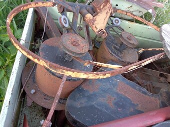 Kultivátor Mountfield MFD + dvou bubnová sekačka+ vlečka - 3