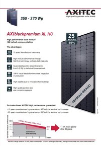 Fotovoltaické / solární panely AXITEC 360Wp sleva 25% - 3