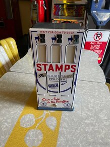 Automat na znánky z USA - smaltovaný - 3
