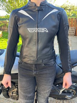 Dámská kožená bunda RSA, vel.44 - 3