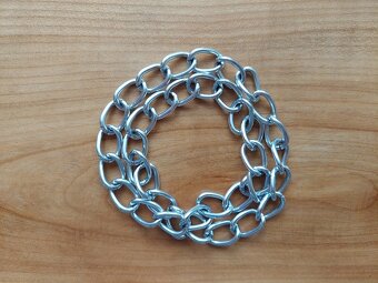 Nový unisex = pánský dámský náhrdelník či náramek z hliníku - 3