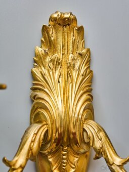 Novoklasicistní nástěnné lampa v 42 cm - 3