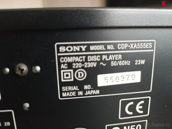 CD Sony XA 555 ES - 3