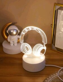 LED lampička sluchátka - 3