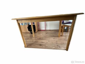 Dřevěný stůl + 4 židle - 3