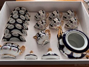 Kávová sada, Porcelán Leander 1907 dekorovaný - 3