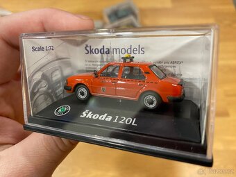 Škoda 120 - TAXI model, ABREX, 1:72, nové - 3